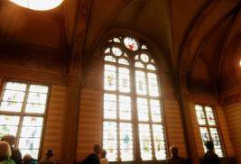 and stained glass windows